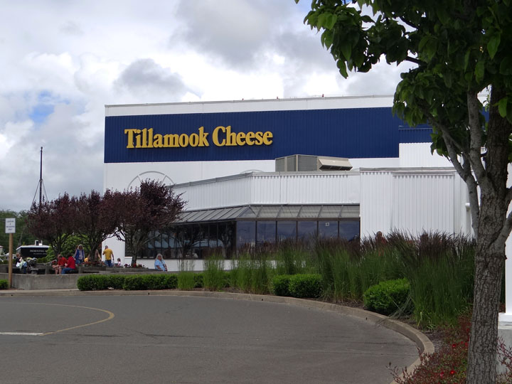 Reflections From the Fence Tillamook Cheese Factory, a "Gotta Do It